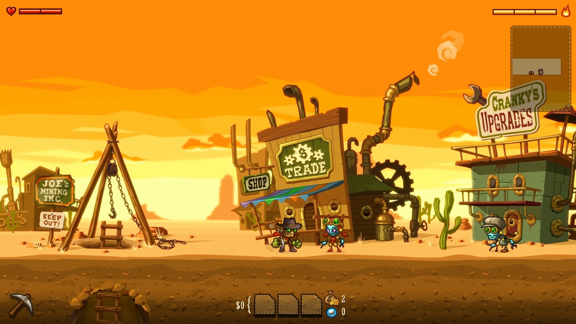 SteamWorld Dig: A Fistful of Dirt